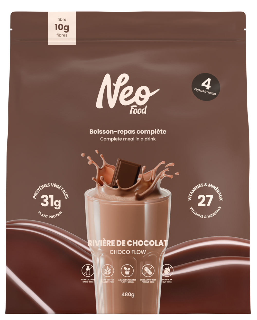 Rivière de chocolat