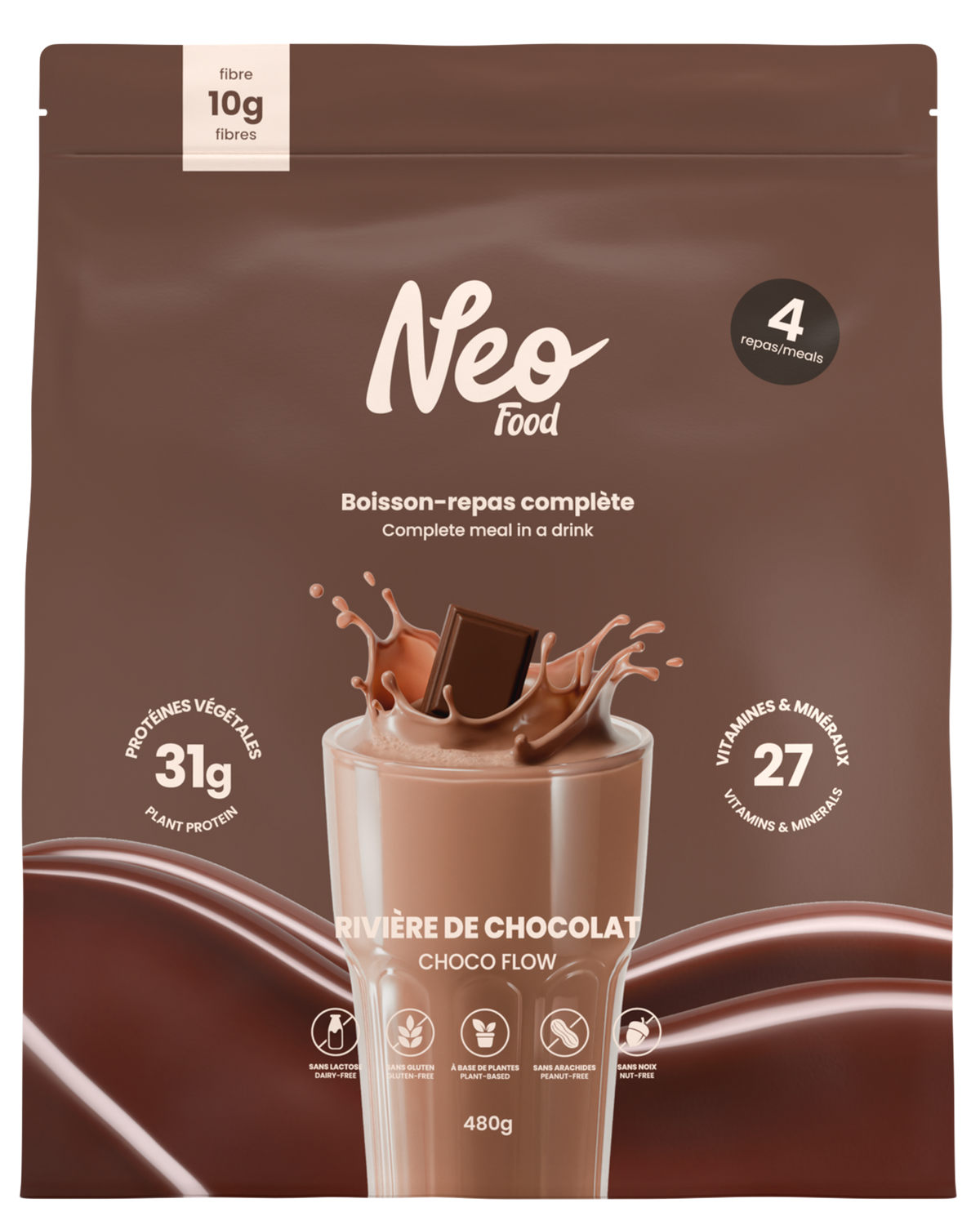Rivière de chocolat
